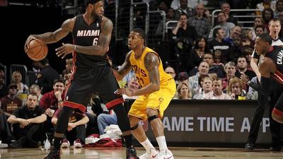 Леброн Джеймс справился с «Кливлендом» Карасева