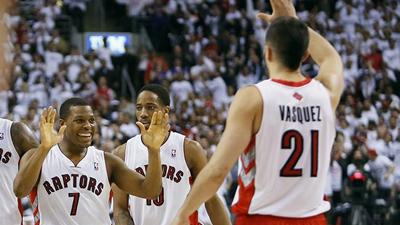 Баскетболисты «Торонто»