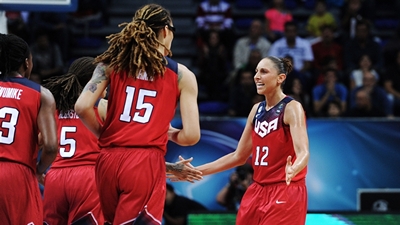 Баскетболистки сборной США