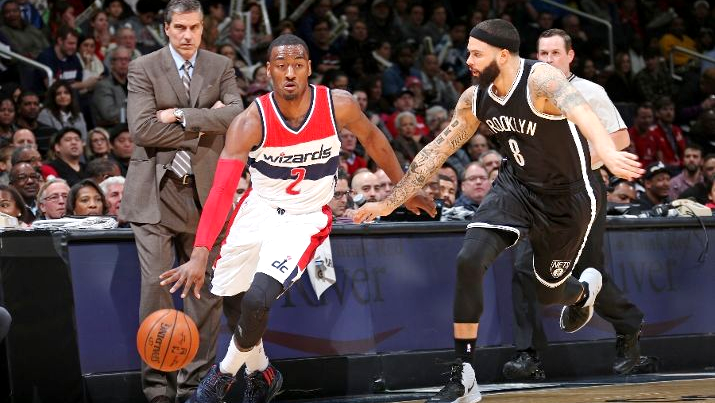 Джон Уолл (слева) и Дерон Уильямс