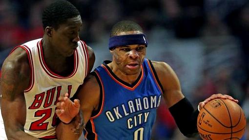 43 очка Рассела Уэстбрука не спасли «Оклахому» от поражения в Чикаго