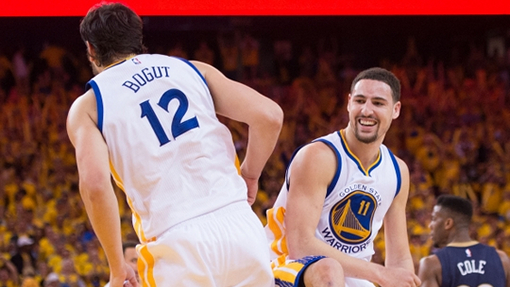 Эндрю Богут и Клэй Томпсон