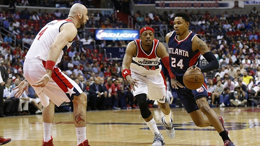 Фрагмент матча «Атланты» и «Вашингтона»