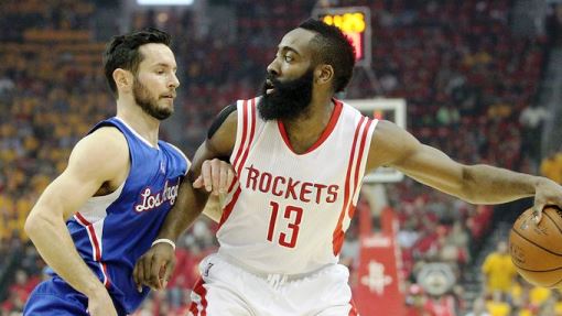 Джеймс Харден (справа)