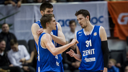 Баскетболисты «Зенита»