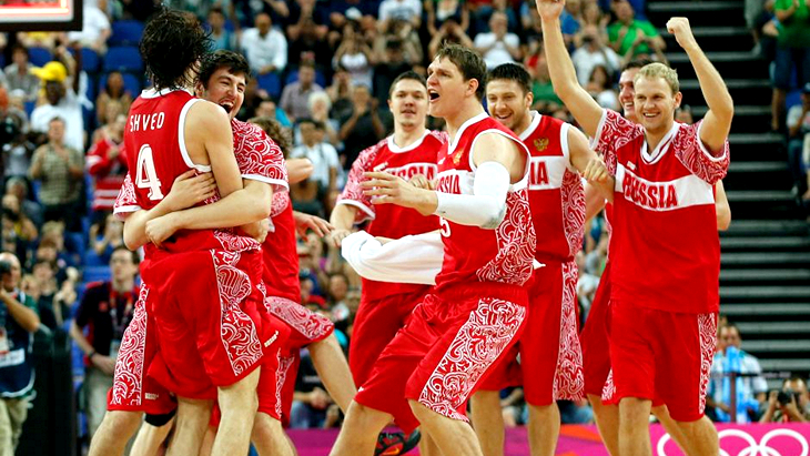Баскетболисты сборной России