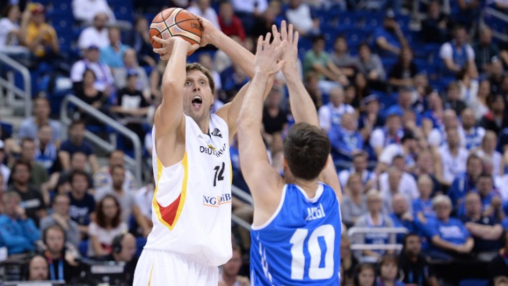 Дирк Новицки в деле