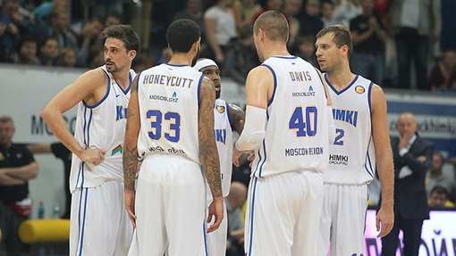 Баскетболисты «Химок»