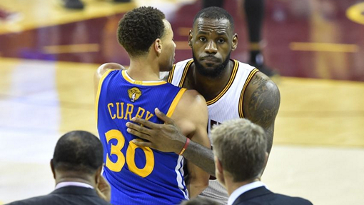 Стивен Карри и Леброн Джеймс