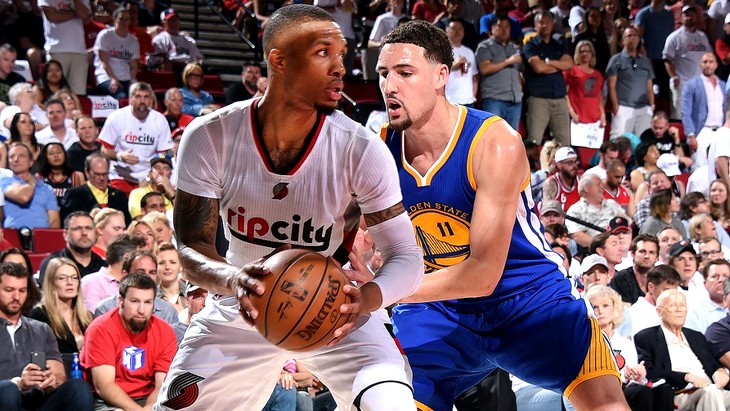 Дэмиен Лиллард и Клэй Томпсон