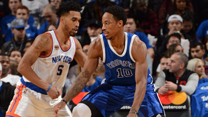 Демар Дерозан против Кортни Ли