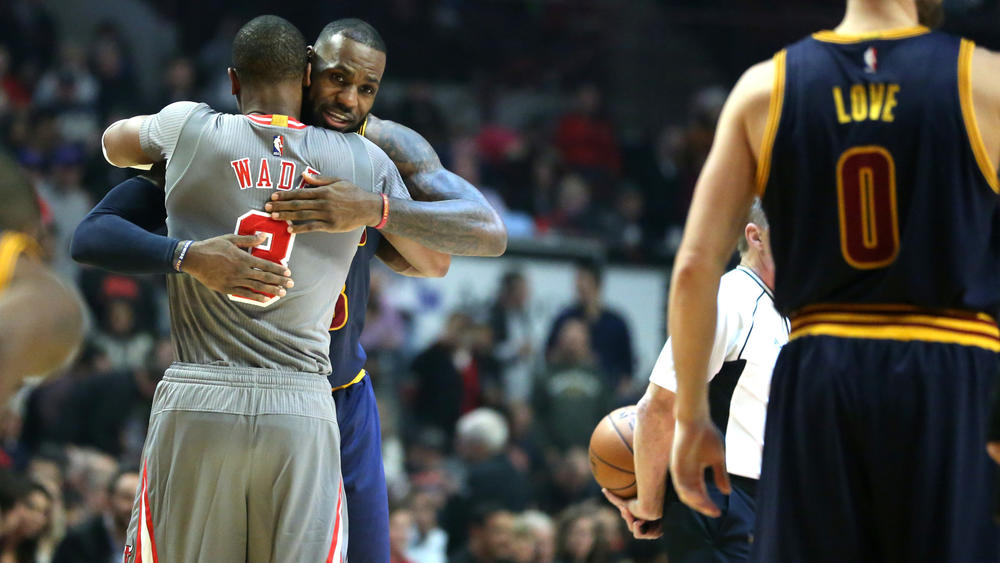 Леброн Джеймс и Дуэйн Уэйд