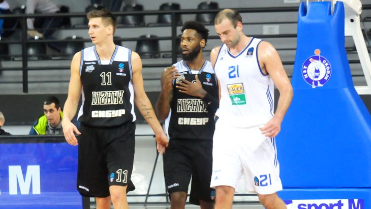 Нижегородцы одержали гостевую победу в матче Кубка Европы