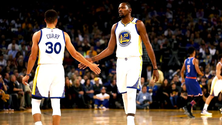 Стивен Карри и Кевин Дюрант
