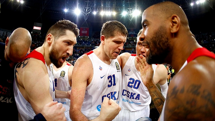 Баскетболисты ЦСКА