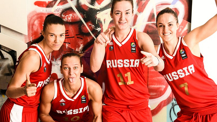 Баскетболистки сборной России