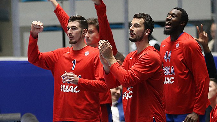 Баскетболисты ЦСКА