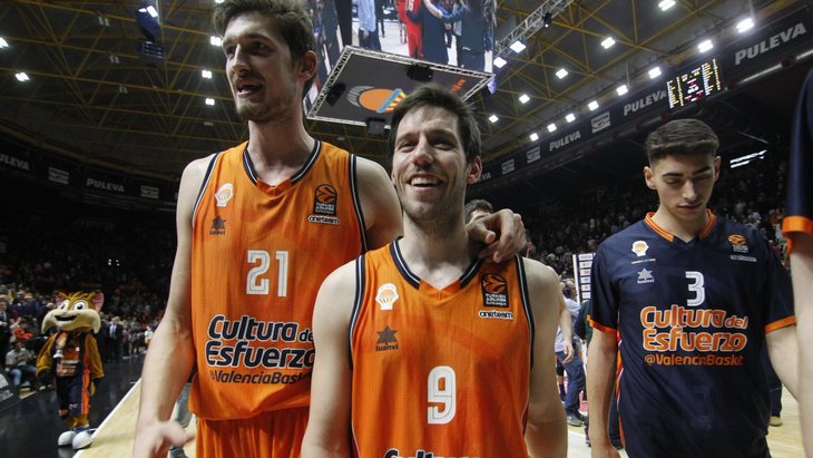 Баскетболисты «Валенсии»