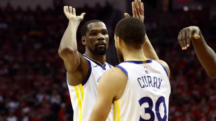 Кевин Дюрант и Стивен Карри