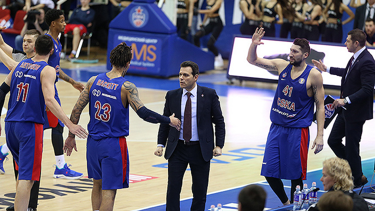 Баскетболисты ЦСКА