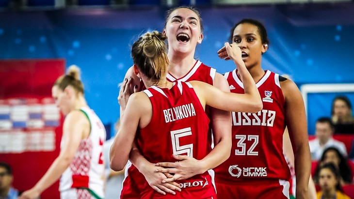 Российские баскетболистки