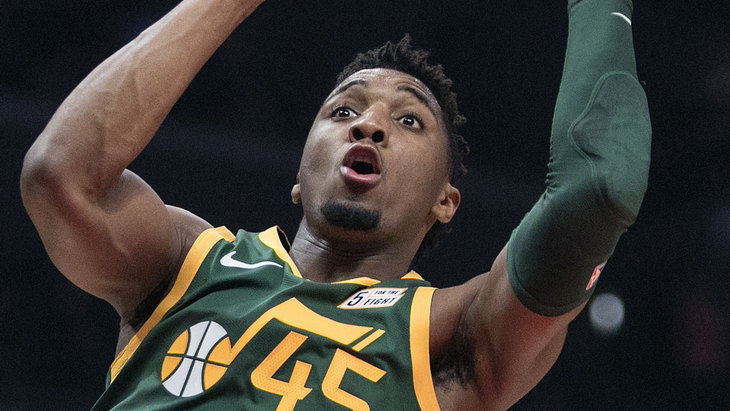 Лидер «Юты» Донован Митчелл