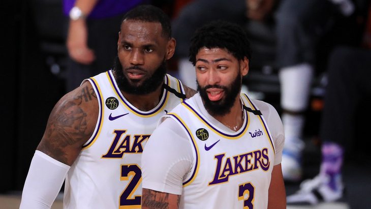 Леброн Джеймс и Энтони Дэвис