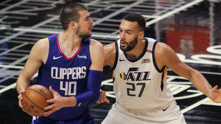 Ивица Зубац и Руди Гобер