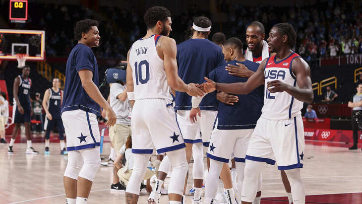 Баскетболисты сборной США