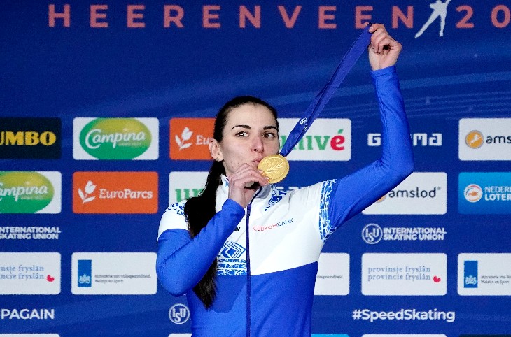 Ангелина Голикова с золотом ЧМ-2021