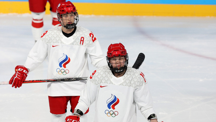 Хоккеистки сборных России