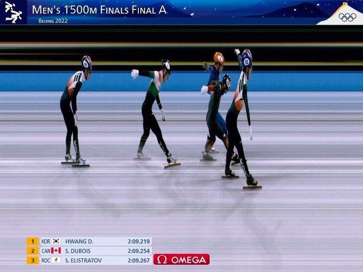 Фотофиниш Семена Елистратова