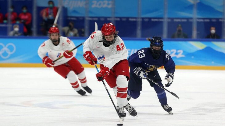 Женская сборная России проиграла Финляндии со счетом 0:5