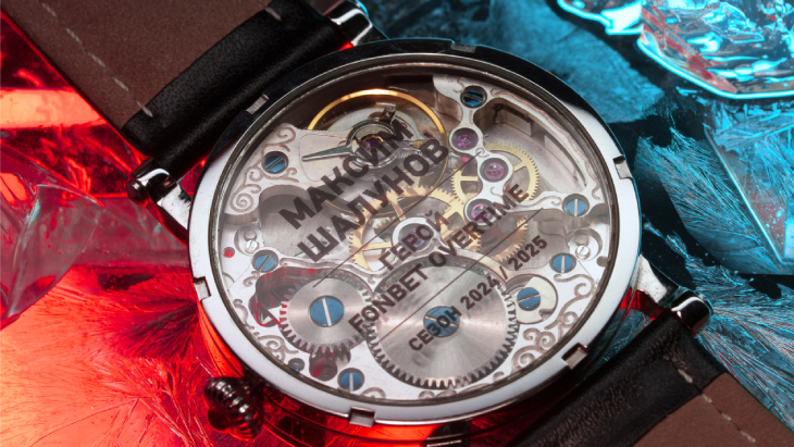 Именные часы «‎Павелъ Буре»