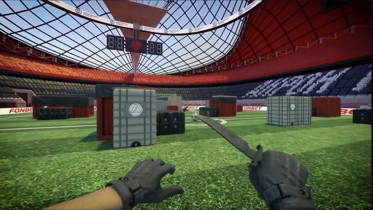 Карта стадиона «Акрона»