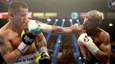 Маркос Майдана и Флойд Мейуэзер