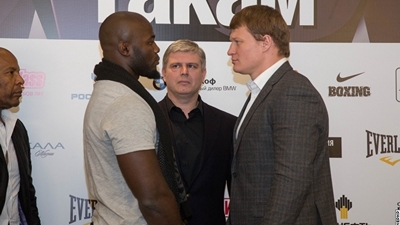 Карлос Такам и Александр Поветкин