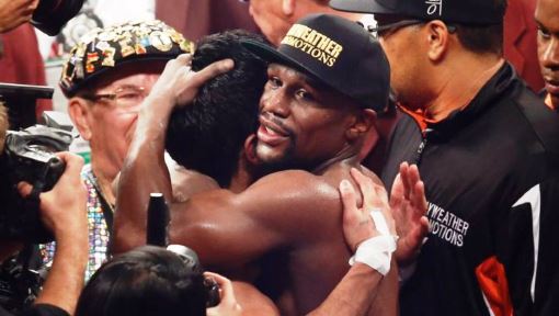 Флойд Мэйуэзер-младший и Мэнни Пакьяо