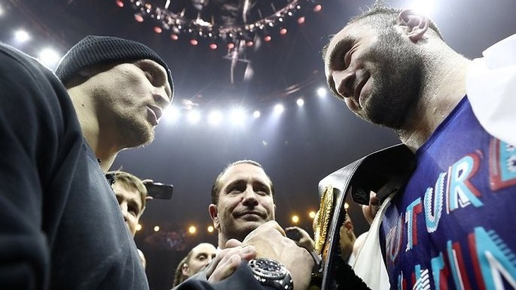 Александр Усик и Мурат Гассиев