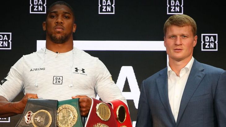 Энтони Джошуа и Александр Поветкин