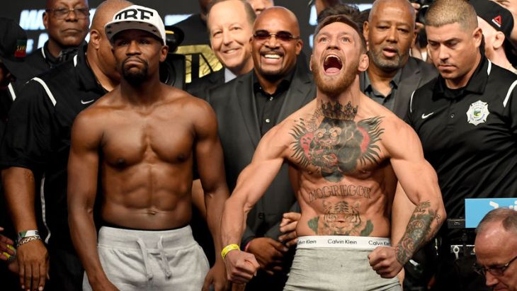 Флойд Мейвезер и Конор Макгрегор