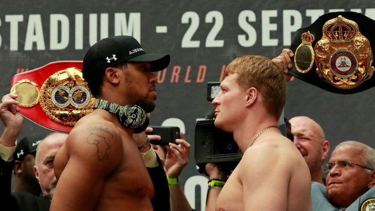 Александр Поветкин и Энтони Джошуа