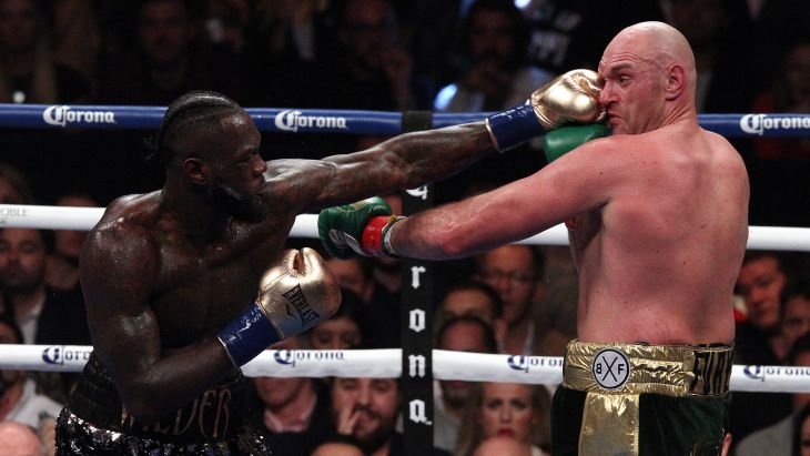 Деонтей Уайлдер и Тайсон Фьюри