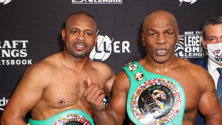 Майк Тайсон и Рой Джонс