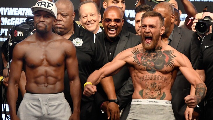 Флойд Мейвезер и Конор Макгрегор