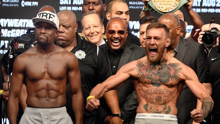 Флойд Мейвезер и Конор Макгрегор
