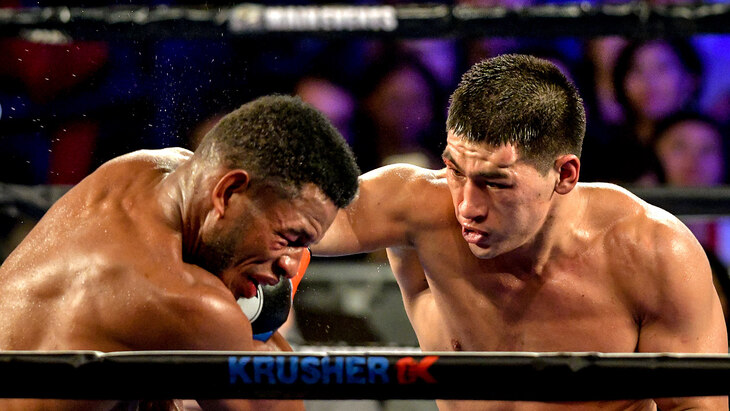 Дмитрий Бивол (справа)