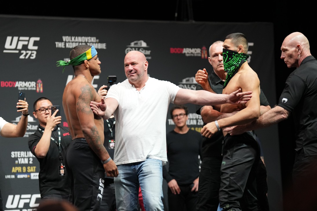 Гилберт Бернс и Хамзат Чимаев