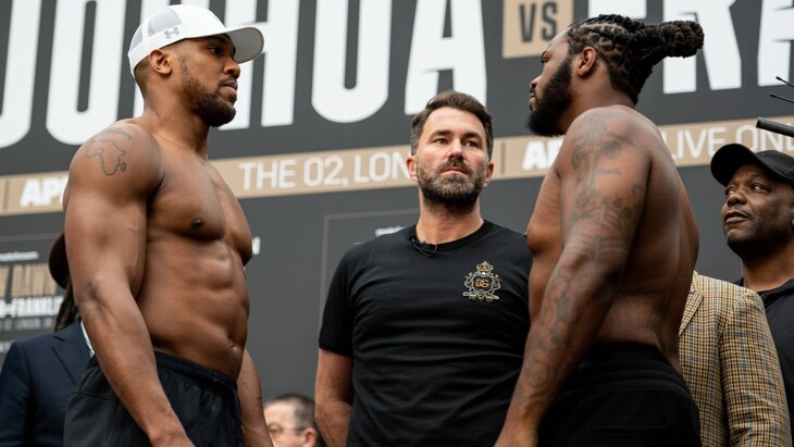 Энтони Джошуа и Джермейн Франклин