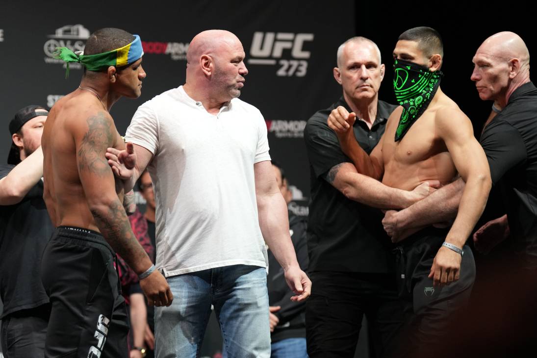 Гилберт Бернс и Хамзат Чимаев